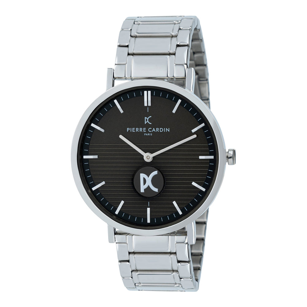 Pierre Cardin Cbv.1050 Men's Luxury Stainless Steel Watch - Elegant Black Dial by i-watch