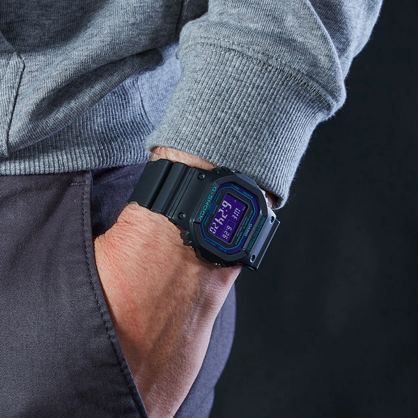 Casio G-Shock Gw-B5600bl-1dr - Sporty Edge Mens Digital Watch With Bluetooth & 200m Water Resistance by i-watch