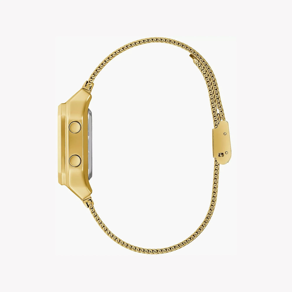 Guess Women's Gold Stainless Steel Watch, Digital Dial | Gw0343l2 by i-watch