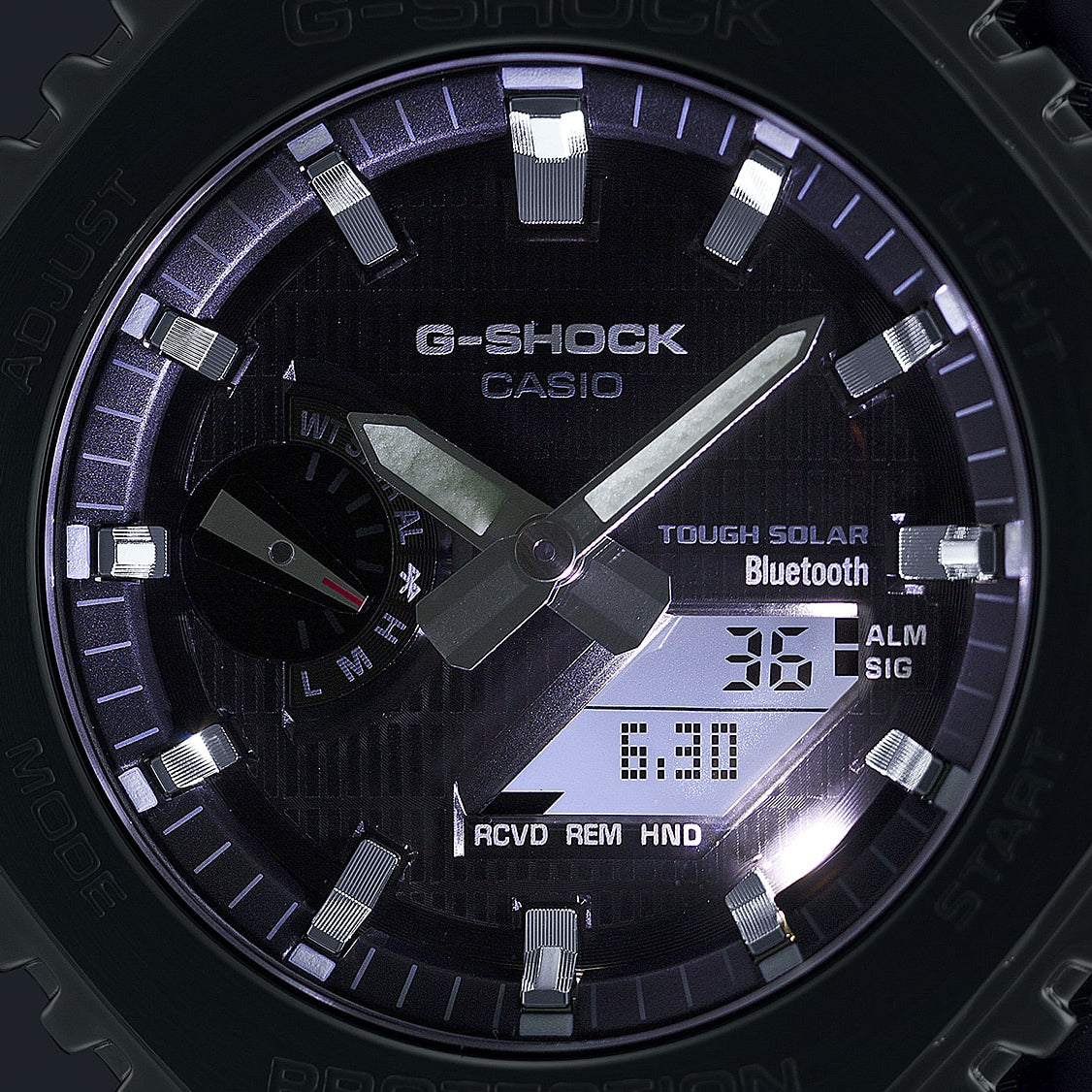 CASIO G-SHOCK GBM-2100-1A G-STEEL TOUGH SOLAR Bluetooth BLACK Men's Watch