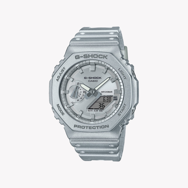 Casio G-Shock Men's Silver Carbon/Resin Watch | Ga-2100ff-8aer by i-watch