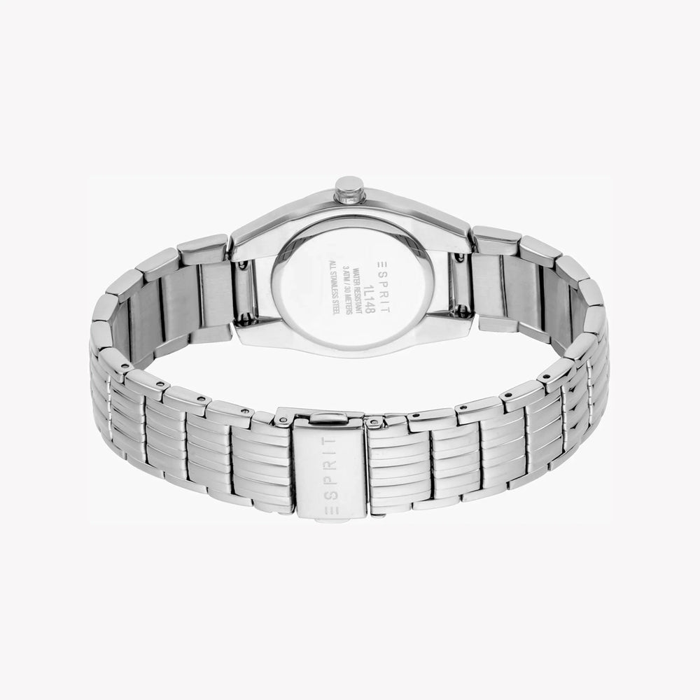 Esprit Women's Silver Stainless Steel Watch, Silver Dial | Es1l174m0015 by i-watch