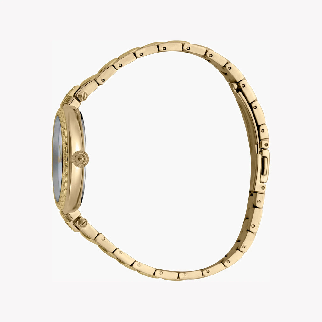 JUST CAVALLI Women's Watch with Silver Stainless Steel Case and Gold Stainless Steel Band-i-Watch-3