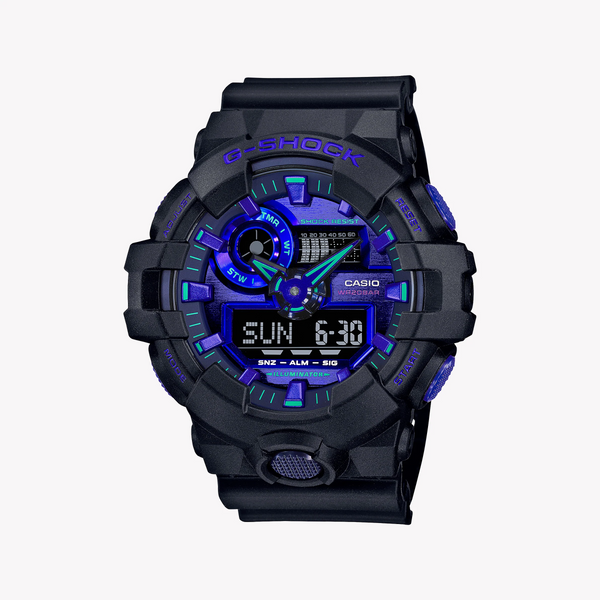 G-Shock Men's Black Resin Watch, Sporty Elegance | Ga-700vb-1adr by i-watch