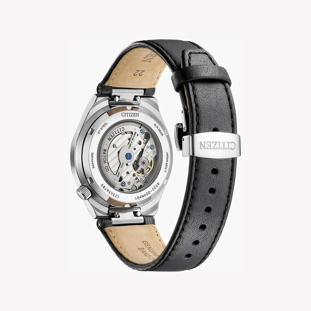 Citizen Nk5010-01h Classic Elegance - Mens Automatic Timepiece With Leather Band & Gray Dial by i-watch