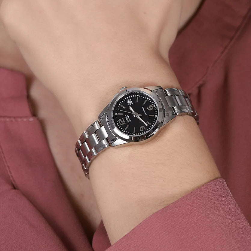 Timeless Elegance Women's Silver Stainless Steel Watch | Ltp-1259pd-1aeg by i-watch