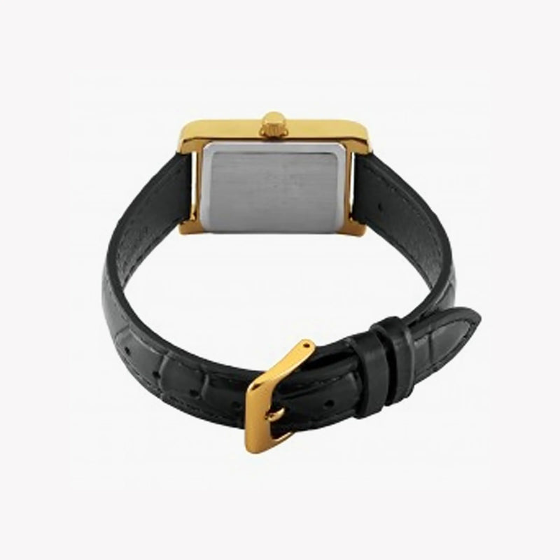 Timeless Elegance Women's Gold Brass Watch, Leather Strap | Ltp-1234pgl-7a2ef by i-watch