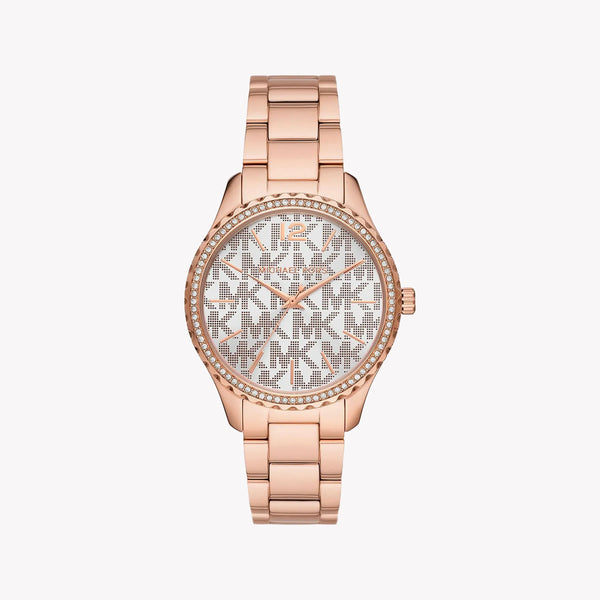 Michael Kors Women's Rose Gold Watch, White Dial | Mk7297 by i-watch