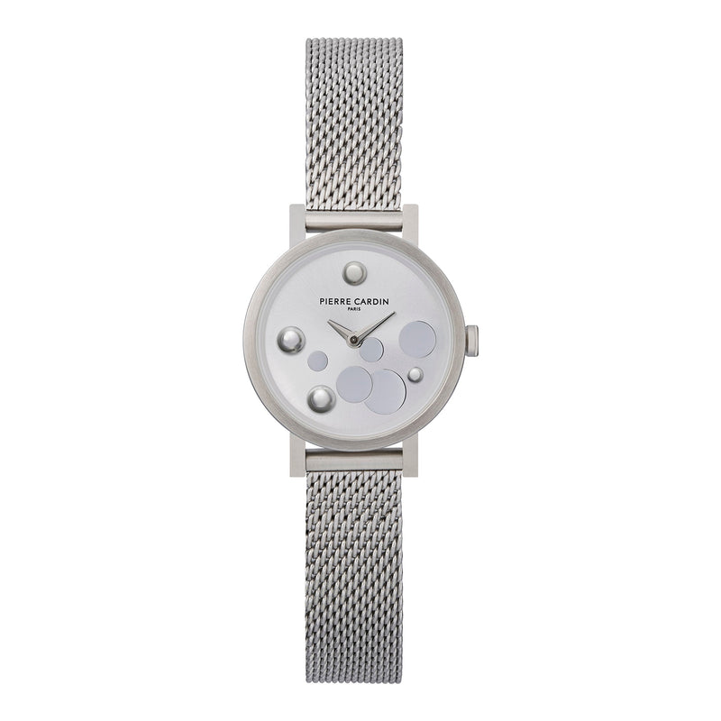 Pierre Cardin Women's Watch With Silver Stainless Steel Case And Silver Stainless Steel Band by i-watch