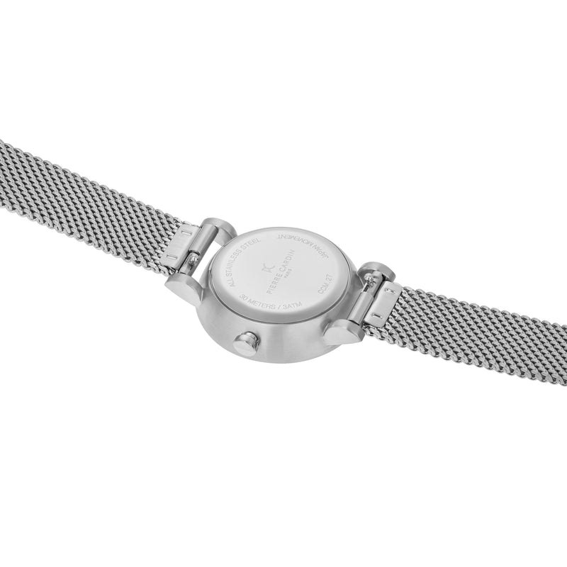 Pierre Cardin Women's Watch With Silver Stainless Steel Case And Silver Stainless Steel Band by i-watch