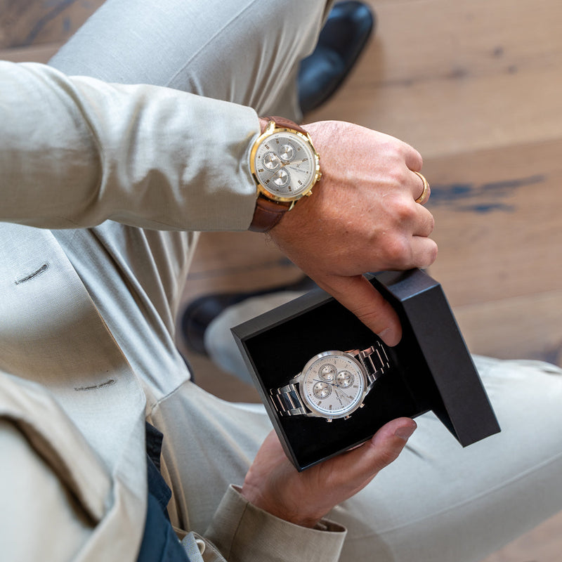 Pierre Cardin Men's Silver Watch, White Dial | Ccp.5010 by i-watch