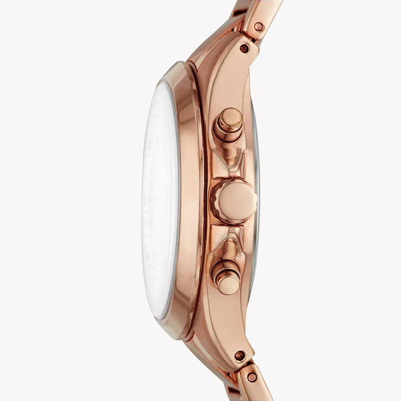 Fossil Lady's Rose Gold Watch, Stainless Steel | Bq3036 by i-watch
