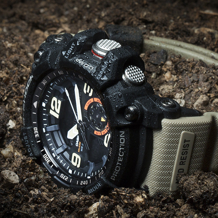 CASIO G-SHOCK GG-1000-1A5DR RUGGED ELEGANCE - ADVENTURE READY MEN'S WATCH with sleek black stainless steel case and dynamic features-i-Watch-5