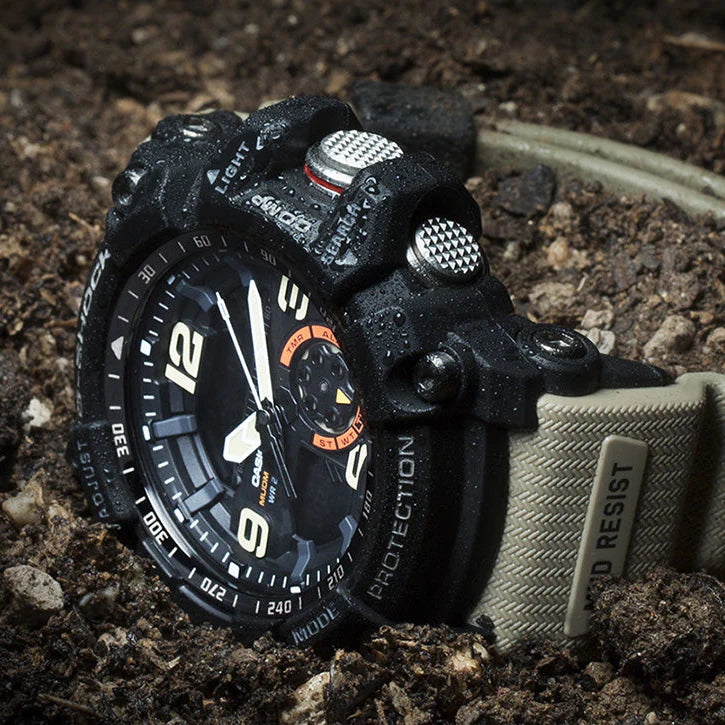 Casio G-Shock Gg-1000-1a5dr Rugged Elegance - Adventure Ready Men's Watch With Sleek Black Stainless Steel Case And Dynamic Features by i-watch