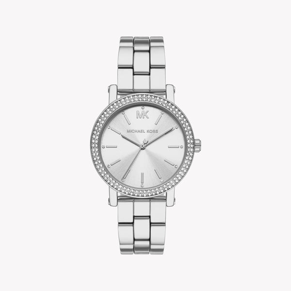 Michael Kors Women's Silver Stainless Steel Watch, Silver Dial | Mk7347 by i-watch