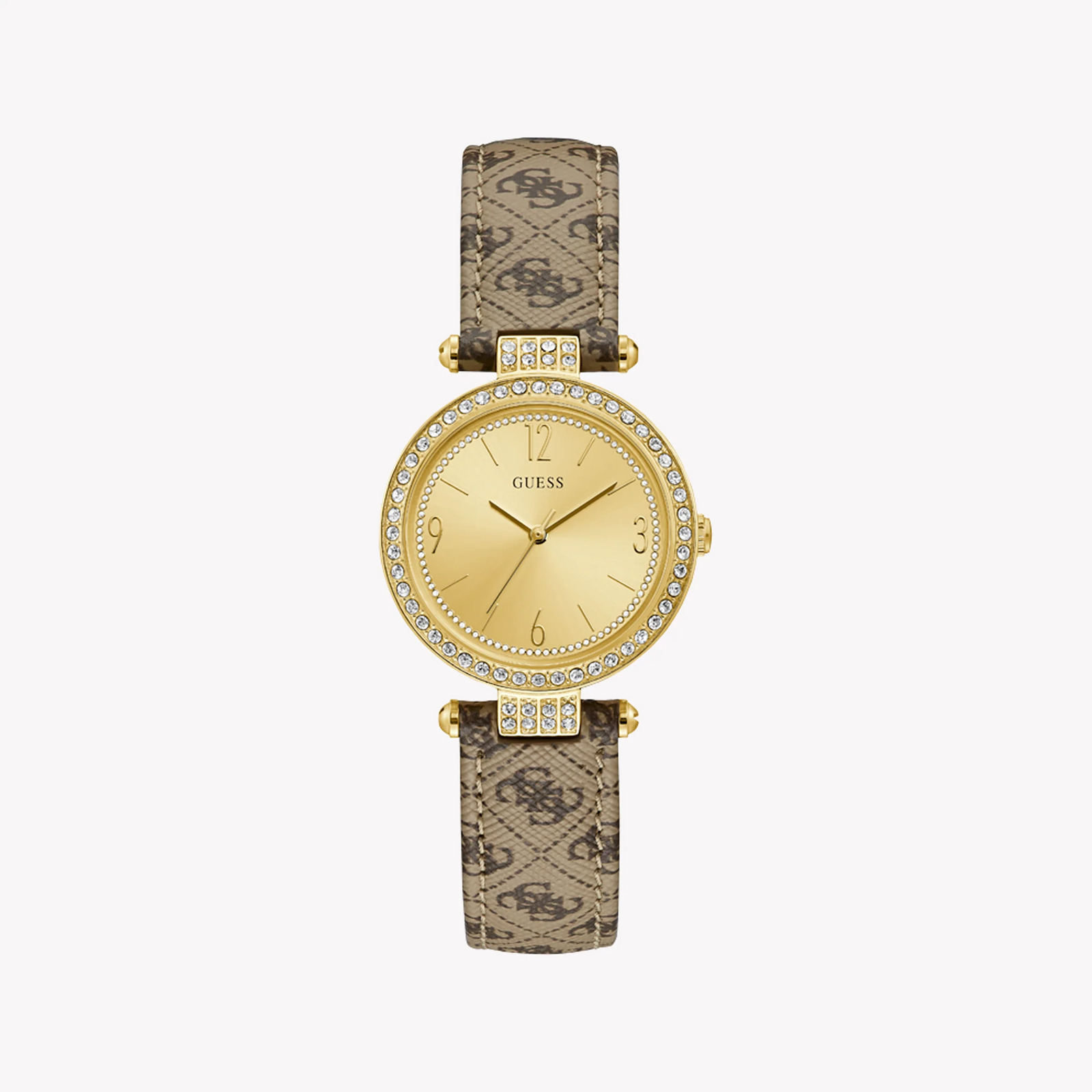 Guess Women's Gold Watch, Champagne Dial | W1230l2 by i-watch