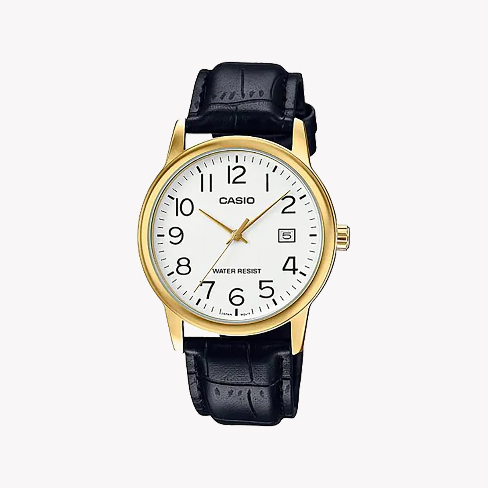 MTP-V002GL-7B2UDF - TIMELESS ELEGANCE - CLASSIC MEN'S WATCH WITH LEATHER STRAP & WATER RESISTANCE
