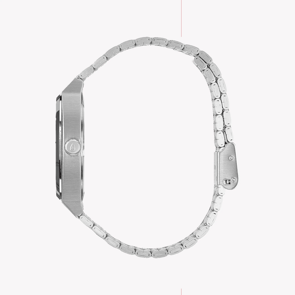 Nixon Unisex Silver Stainless Steel, Pink Dial | A045-2719 by i-watch