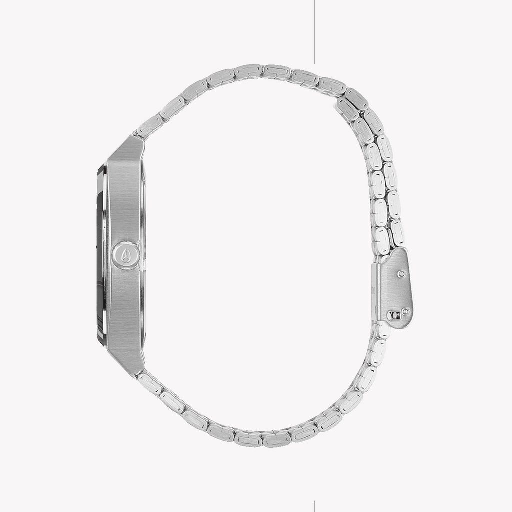 NIXON A045-2719 MODERN FLAIR - STUNNING SILVER & PINK UNISEX WATCH WITH WATER RESISTANCE-i-Watch-2