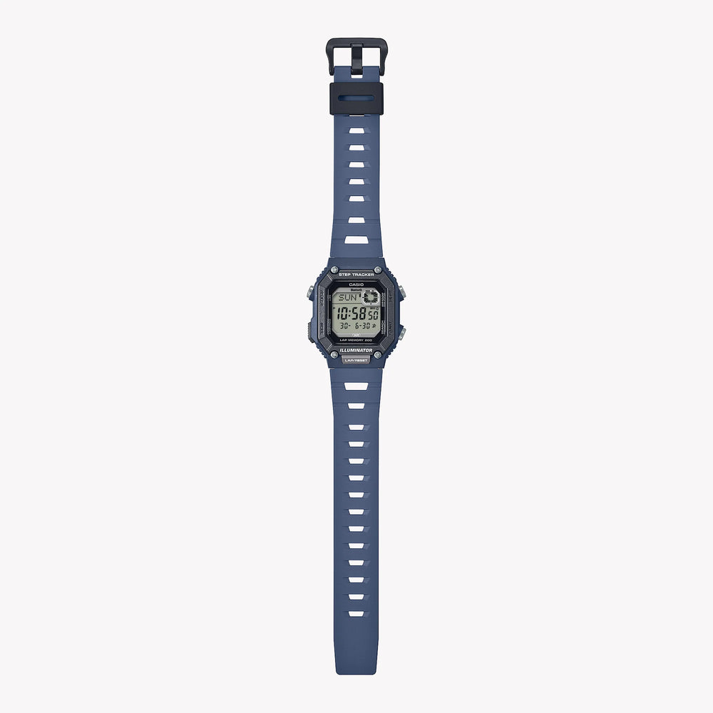 Casio Men's Blue Resin Watch, Sporty Design | Ws-B1000-2avdf by i-watch