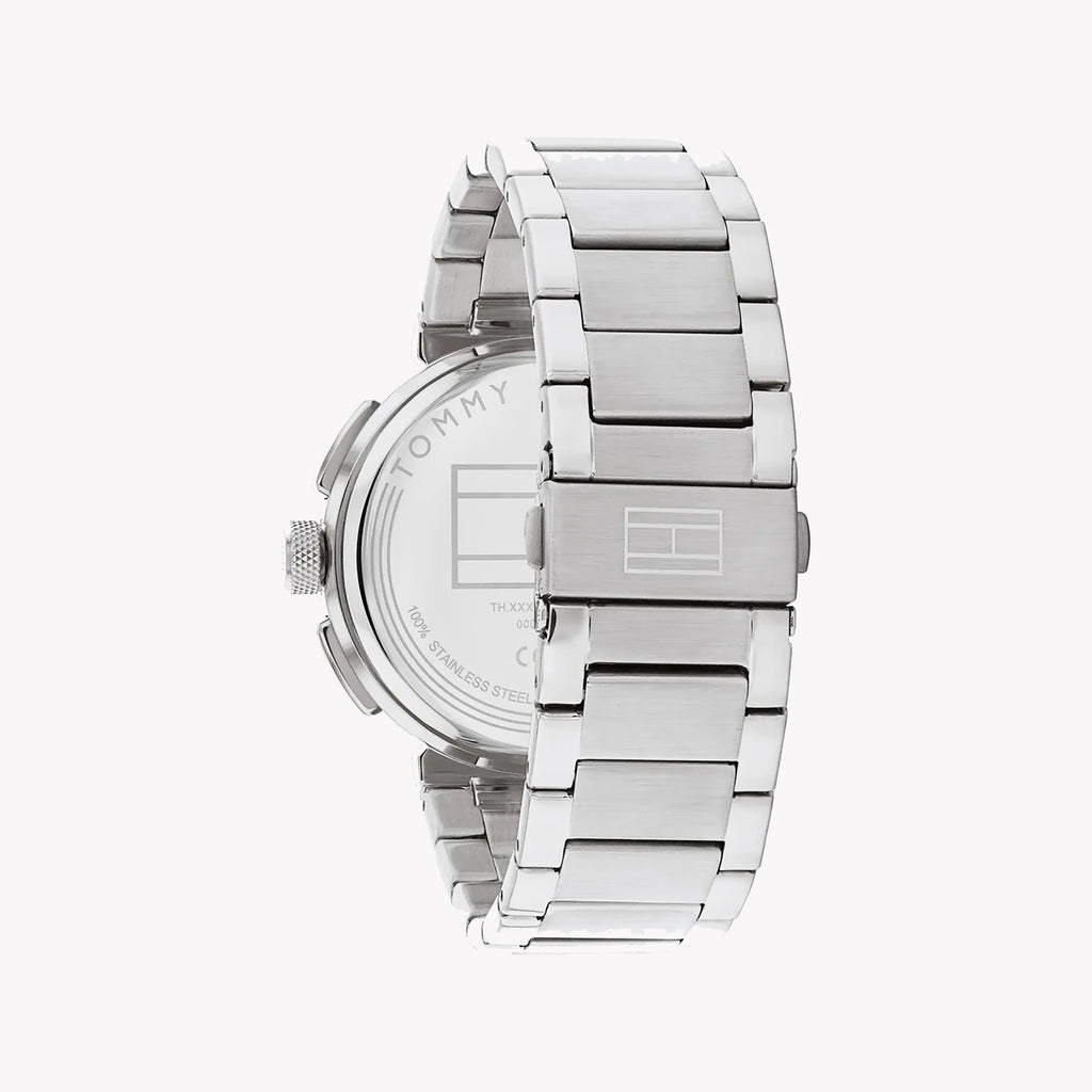 TOMMY HILFIGER 1691634 MODERN EDGE - BOLD BLACK & GREEN MEN'S WATCH with Stainless Steel Band-i-Watch-3