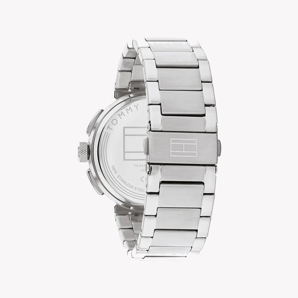 Tommy Hilfiger Men's Black Stainless Steel, Green Dial | 1691634 by i-watch