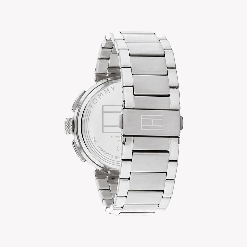 Tommy Hilfiger Men's Black Stainless Steel, Green Dial | 1691634 by i-watch
