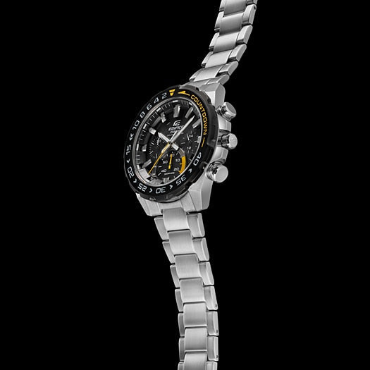 CASIO EDIFICE EFS-S550DB-1AVUDF - BOLD SPORTY MEN'S WATCH WITH SOLAR POWER & SAPPHIRE GLASS