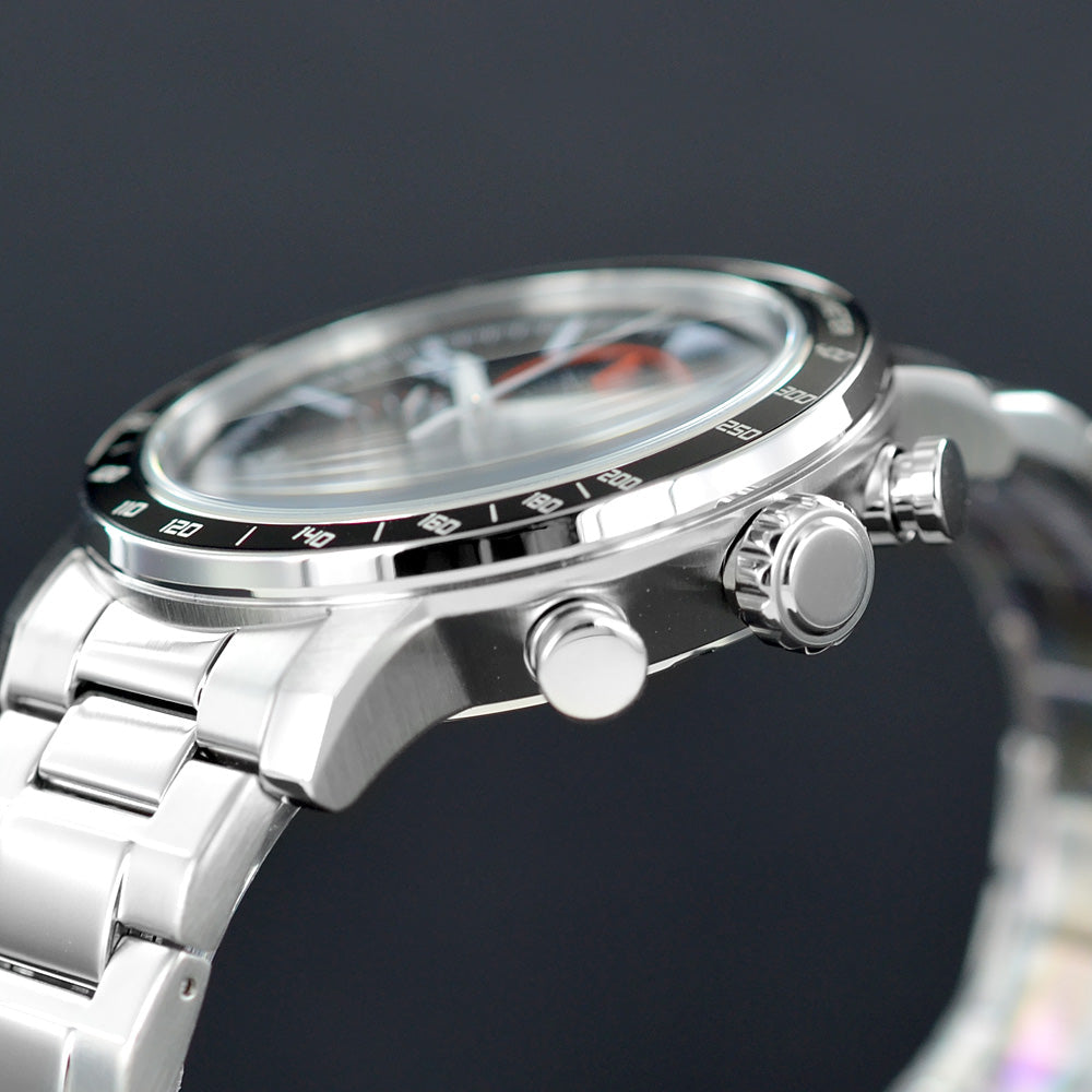 CITIZEN CA0641-83E - ELEGANT ECODRIVE CHRONOGRAPH - MENS STAINLESS STEEL WATCH-i-Watch-3