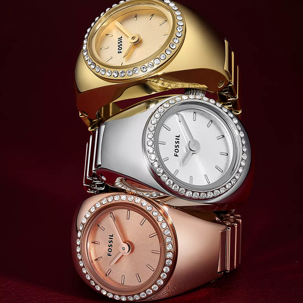 FOSSIL ES5321 ELEGANT TIMEPIECE - MODERN SILVER STAINLESS STEEL WATCH for Women-i-Watch-5