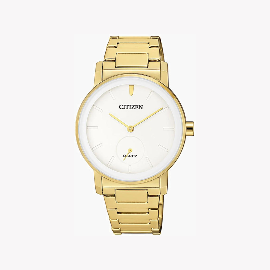 CITIZEN EQ9062-58A LUXURY TIMEPIECE - ELEGANT GOLD STAINLESS STEEL WOMEN'S WATCH