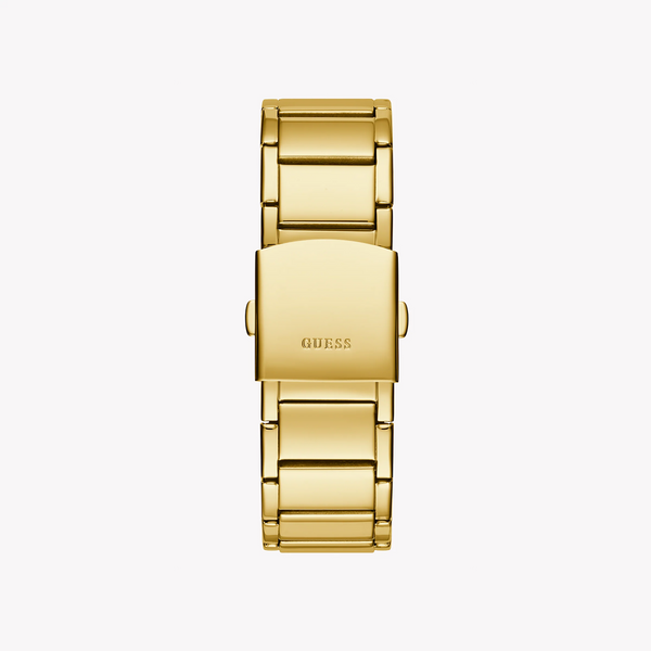 Guess Men's Gold Stainless Steel Watch, Gold Dial | Gw0209g2 by i-watch