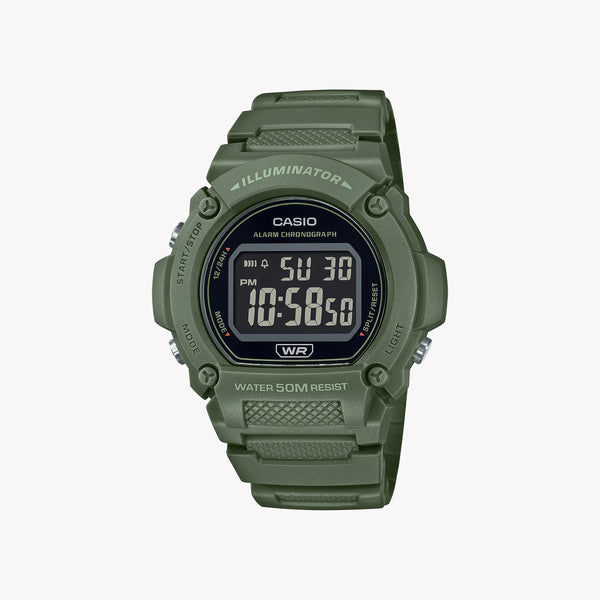 CASIO G-SHOCK W-219HC-3BUDF ADVENTURE READY - VERSATILE MEN'S WATCH WITH SHOCK RESISTANCE & WATERPROOF DESIGN