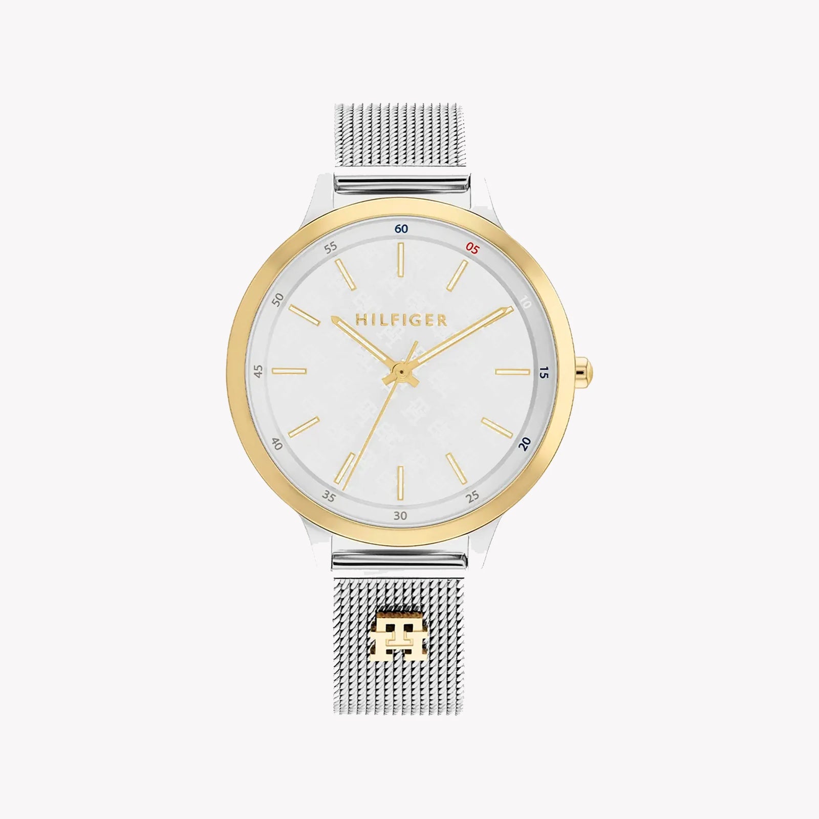 Tommy Hilfiger Women's Gold Stainless Steel Watch, Silver Band | 1685271 by i-watch