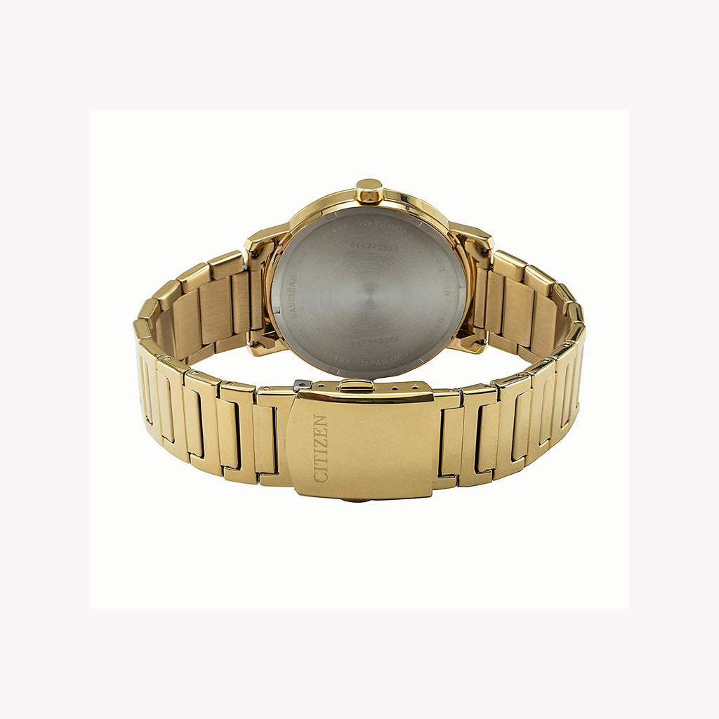 CITIZEN BE9182-57E - BOLD SOPHISTICATION Men's Watch with Gold Tone, Black Dial & Premium Precision-i-Watch-3