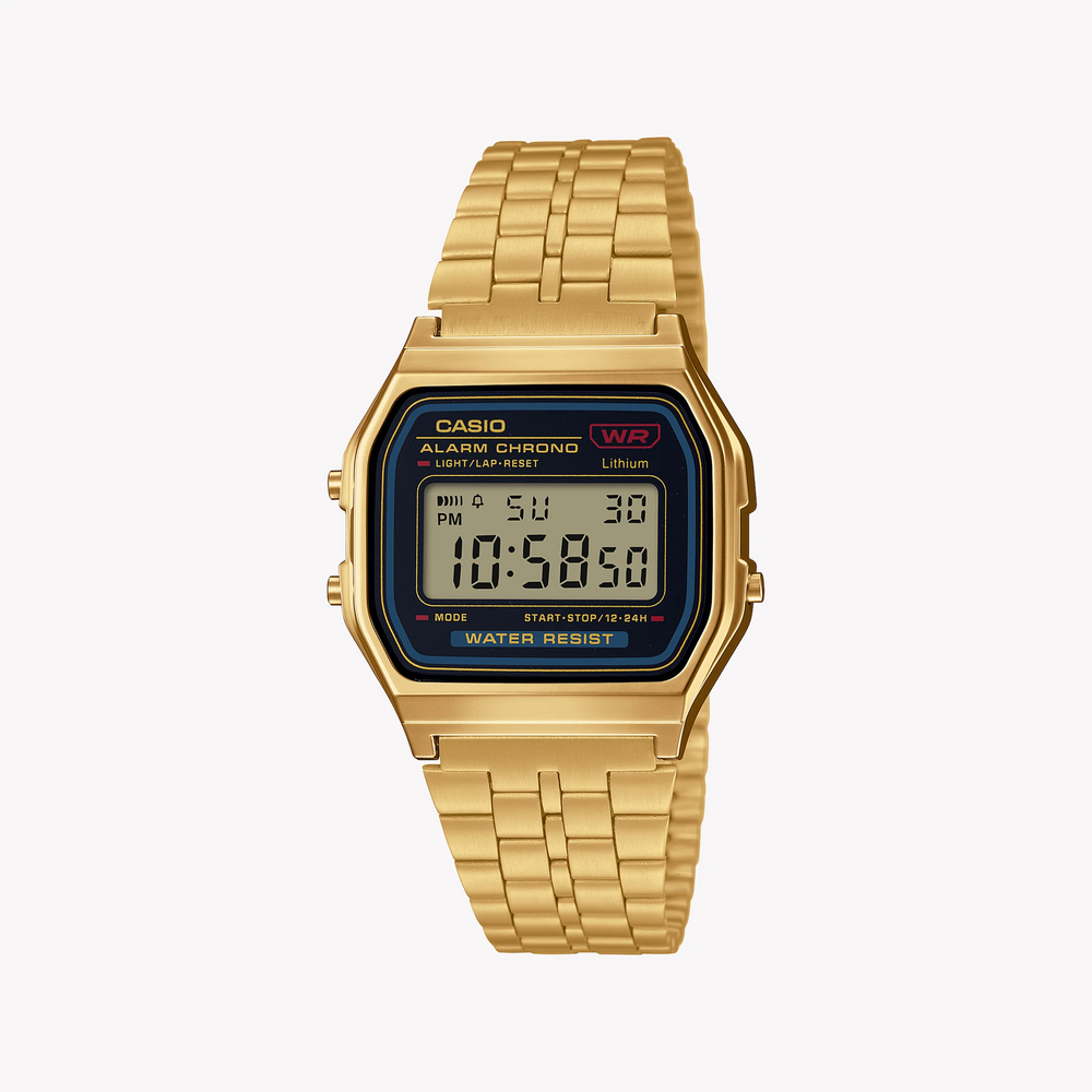A159wgea-1df Unisex Resin Watch, Minimalist Style | A159wgea-1df by i-watch