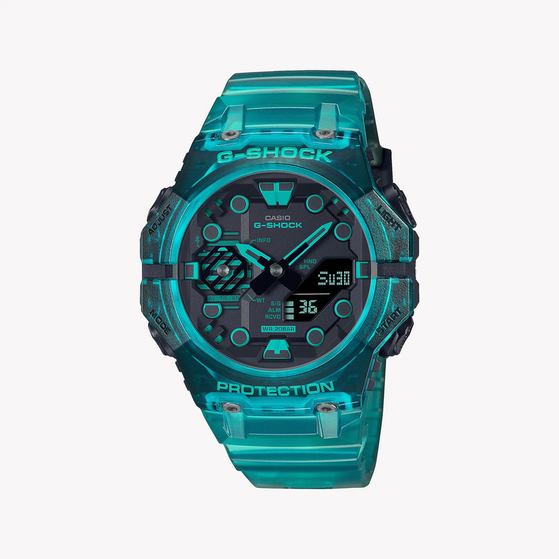 G-Shock Men's Blue Resin Watch, Carbon Core Guard | Ga-B001g-2adr by i-watch
