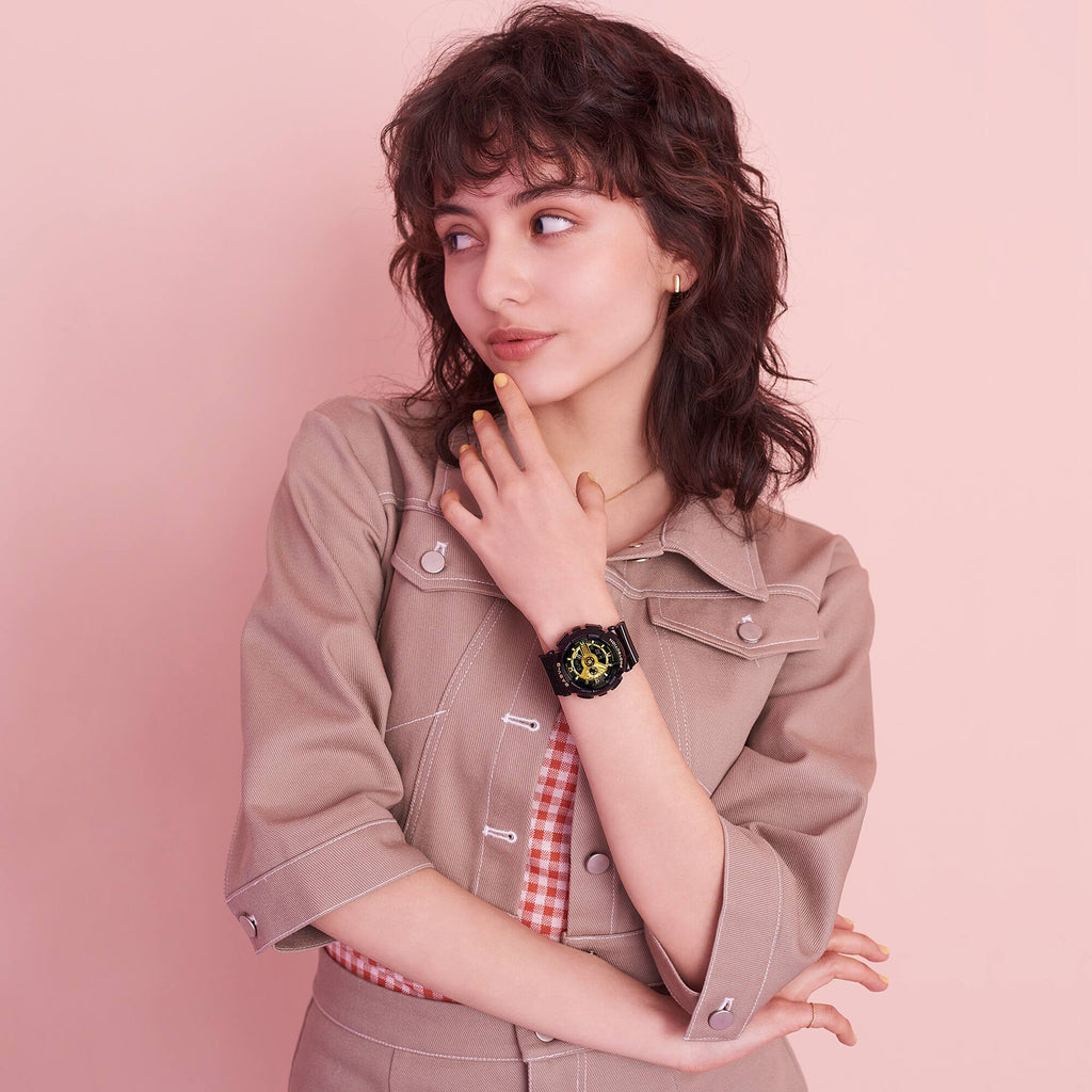 BABY-G BA-110X-1ADR - SPORTY CHIC IN BLACK RESIN FOR ACTIVE WOMEN-i-Watch-3