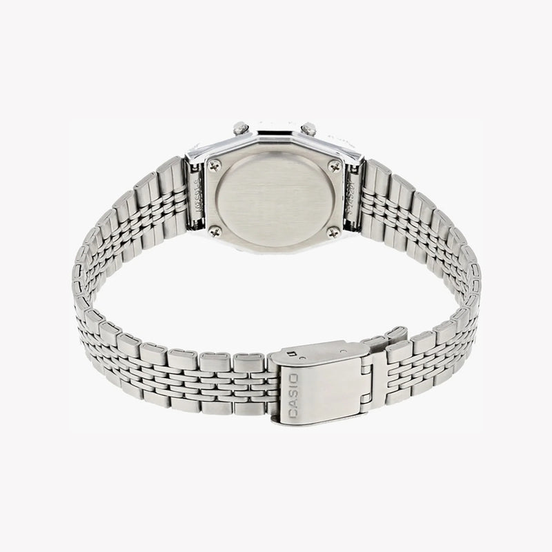 Casio Women's Silver Stainless Steel Watch, Digital Dial | La680wea-1ef by i-watch