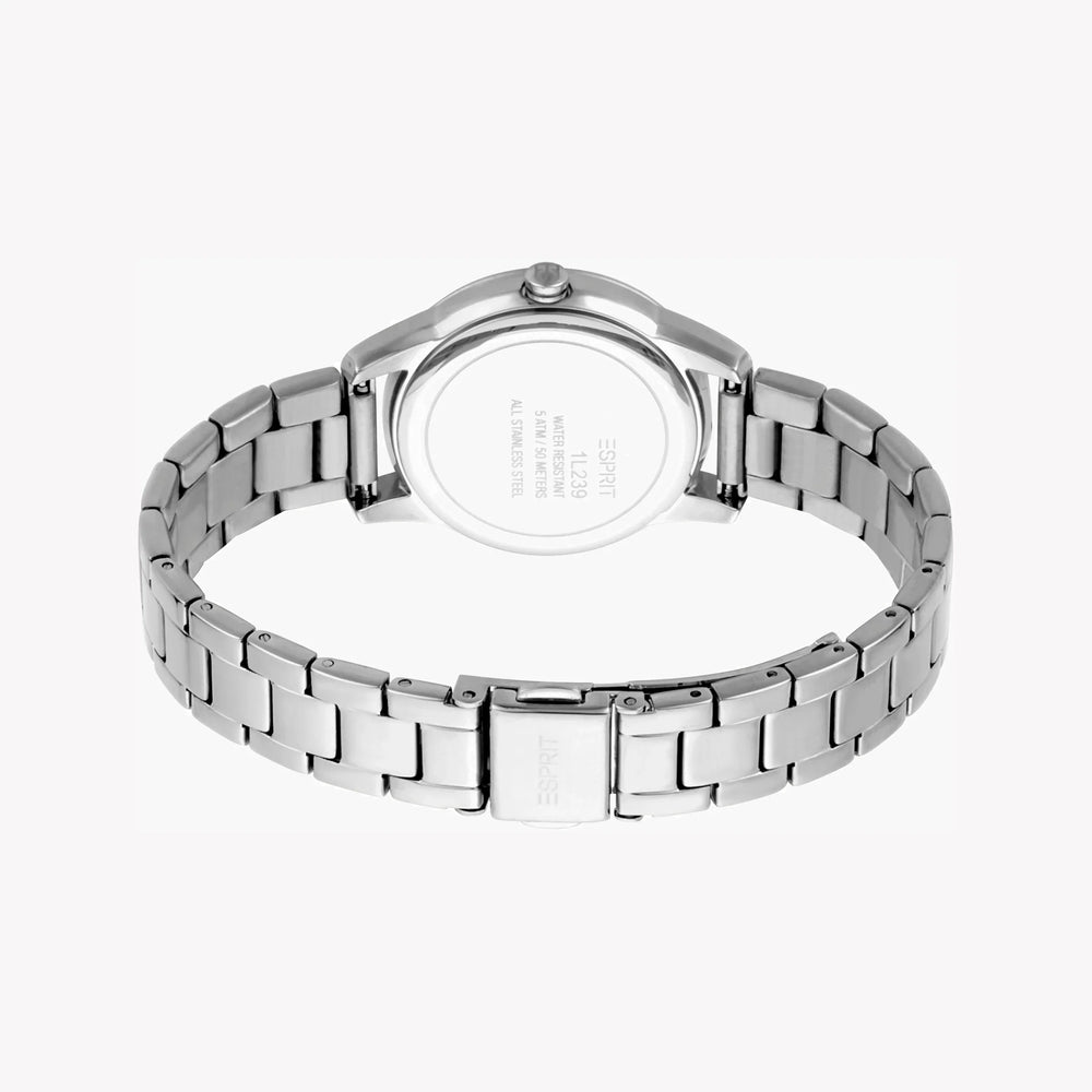 Esprit Women's Silver Stainless Steel Watch, Silver Dial | Es1l065m0045 by i-watch