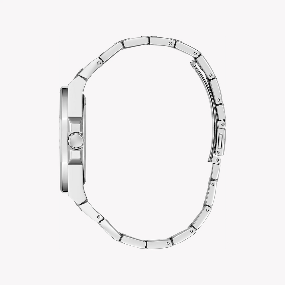 Guess Women's Silver Stainless Steel Watch, Silver Dial | Gw0777l1 by i-watch