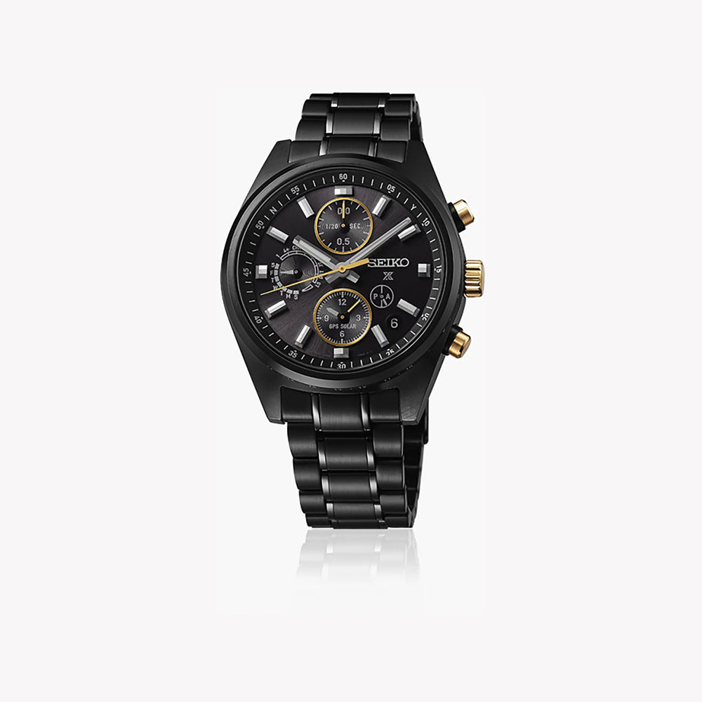 SEIKO PROSPEX SSH169J1 Men's GPS Solar Black Stainless Steel Watch-i-Watch-3