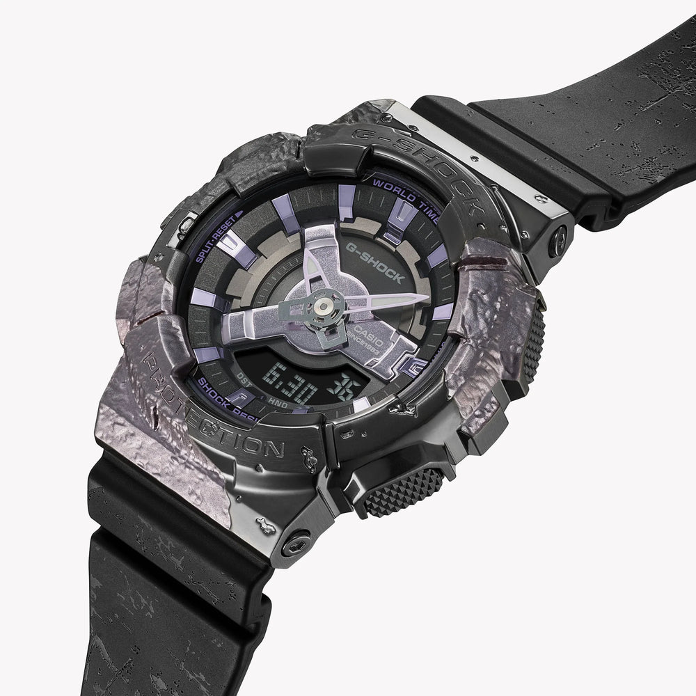 Casio G-Shock Men's Black & Purple Watch, Resin & Steel | Gm-S114gem-1a2er by i-watch