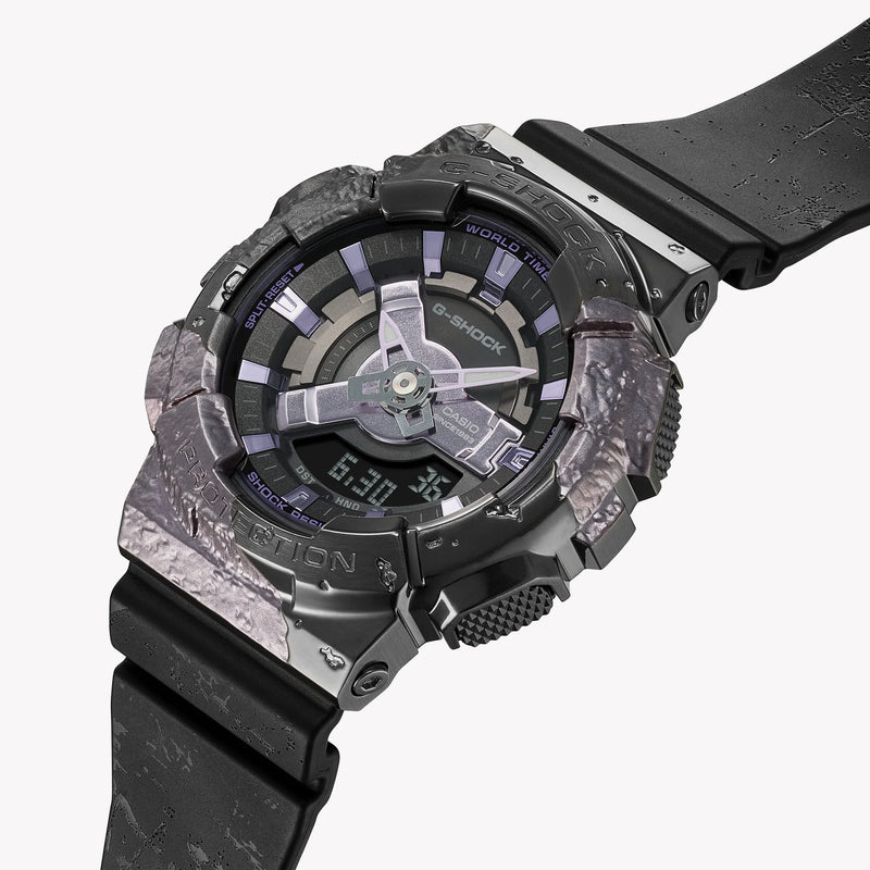 Casio G-Shock Men's Black & Purple Watch, Resin & Steel | Gm-S114gem-1a2er by i-watch