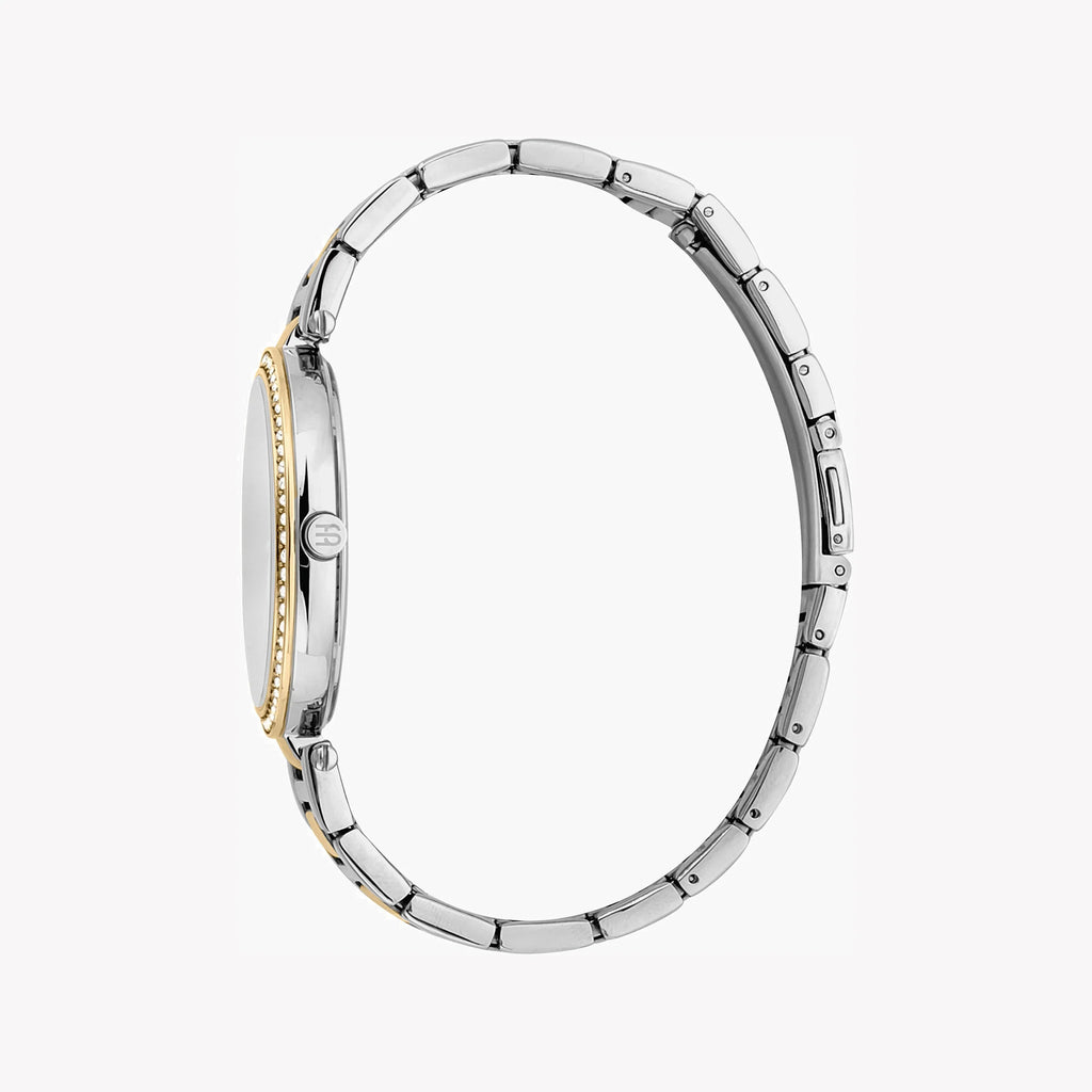 ESPRIT Women's Watch with Silver Stainless Steel Case and Silver & Gold Stainless Steel Band-i-Watch-2