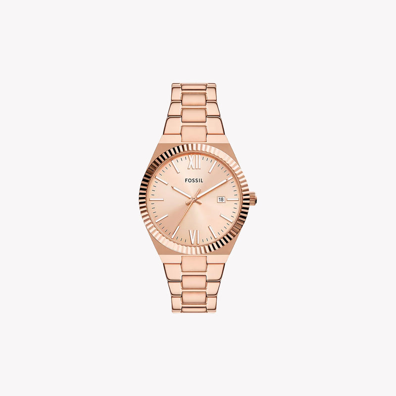 Fossil Women's Rose Gold Watch, Stainless Steel | Es5258 by i-watch