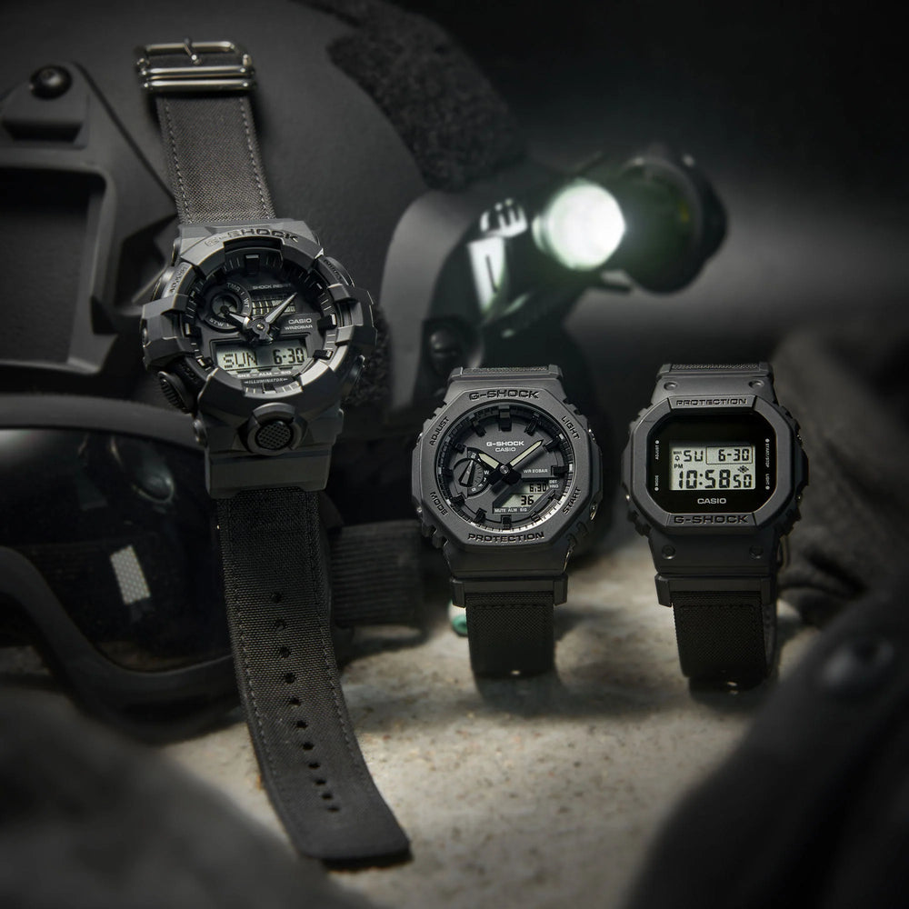Casio G-Shock Dw-5600bce-1dr - Rugged Black Adventure Timepiece For Men by i-watch