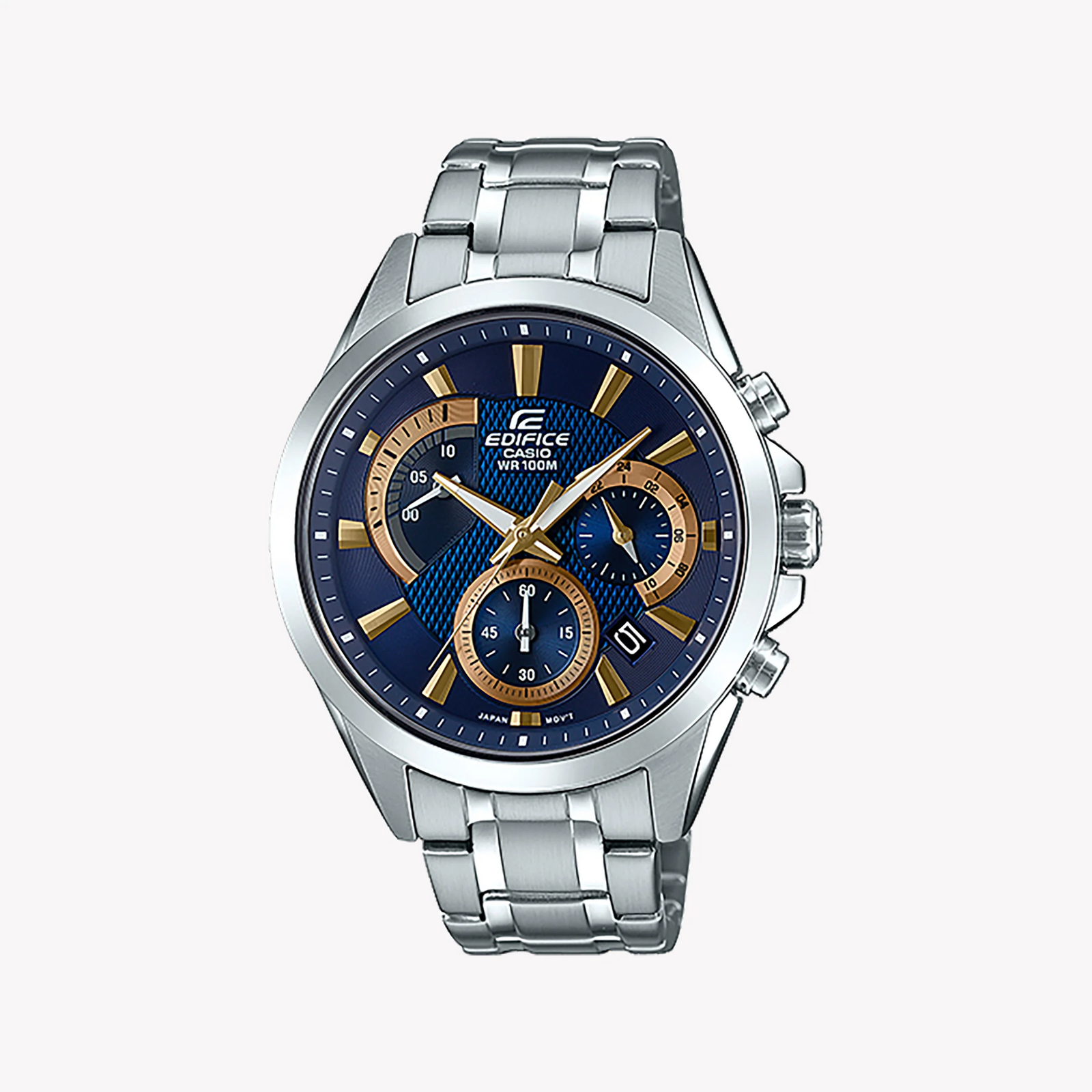Casio Edifice Efv-580d-2avudf - Blue Dial Men's Stainless Steel Watch For Adventure & Elegance by i-watch