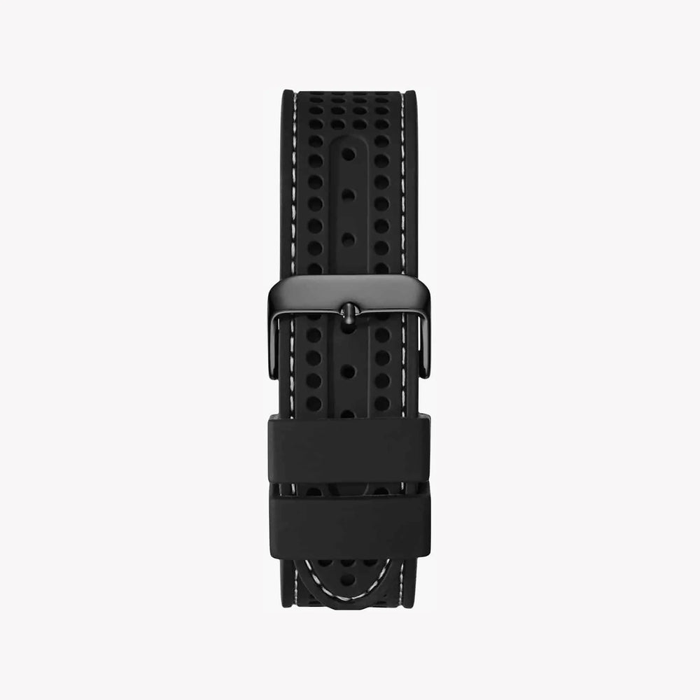 Guess Men's Black Stainless Steel Watch, Black Dial | W0971g1 by i-watch