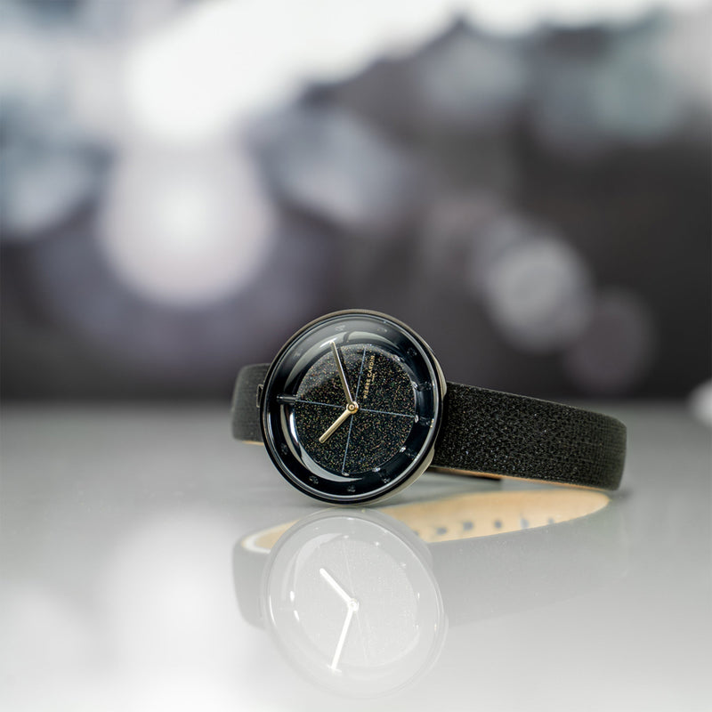 Pierre Cardin Women's Black Leather Watch, Stainless Steel | Cma.0011 by i-watch